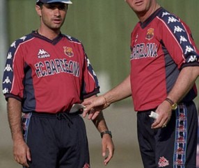 穆里尼奥与范加尔西甲老照片曝光|何塞·穆里尼奥_新浪体育_新浪新闻